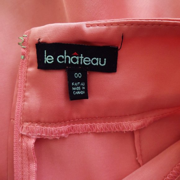 90's Vintage Pink Satin Ruffle Mini Skirt - 25" - Picture 5 of 6